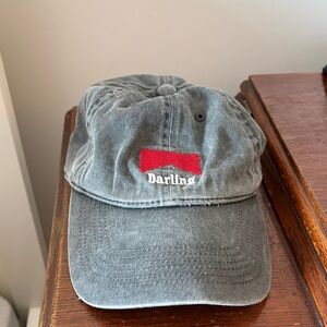 Brandy Melville Gray Darling Cap